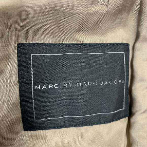 MARC by MARC JACOBS Taupe Moleskin Cotton Notch Lapel Sport Coat - Picture 7 of 8